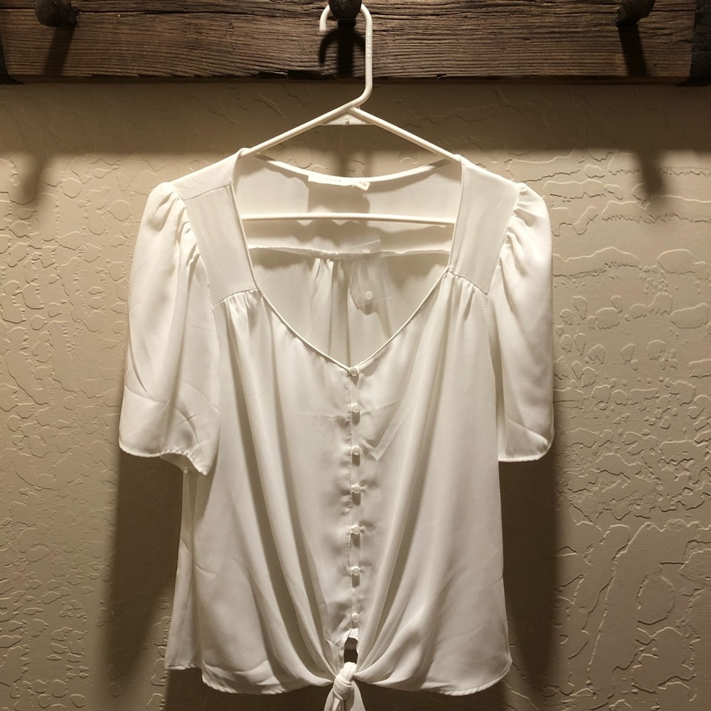 Elegant White Women's Top